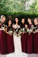 Heaven Sleeveless Floor Length Natural Waist Chiffon V-Neck A-Line/Princess Bridesmaid Dresses