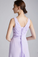 Kaliyah Floor Length V-Neck Natural Waist Sleeveless A-Line/Princess Chiffon Bridesmaid Dresses