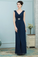 Sarahi V-Neck Chiffon A-Line/Princess Floor Length Natural Waist Sleeveless Bridesmaid Dresses