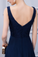 Maryjane Chiffon Natural Waist Sleeveless V-Neck Floor Length A-Line/Princess Bridesmaid Dresses