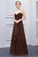Abbie Sleeveless Spaghetti Straps Floor Length A-Line/Princess Natural Waist Chiffon Bridesmaid Dresses