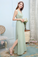 Shyann A-Line/Princess Sleeveless V-Neck Floor Length Natural Waist Chiffon Bridesmaid Dresses