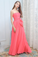 Liana Natural Waist Sleeveless A-Line/Princess Chiffon Floor Length Bridesmaid Dresses