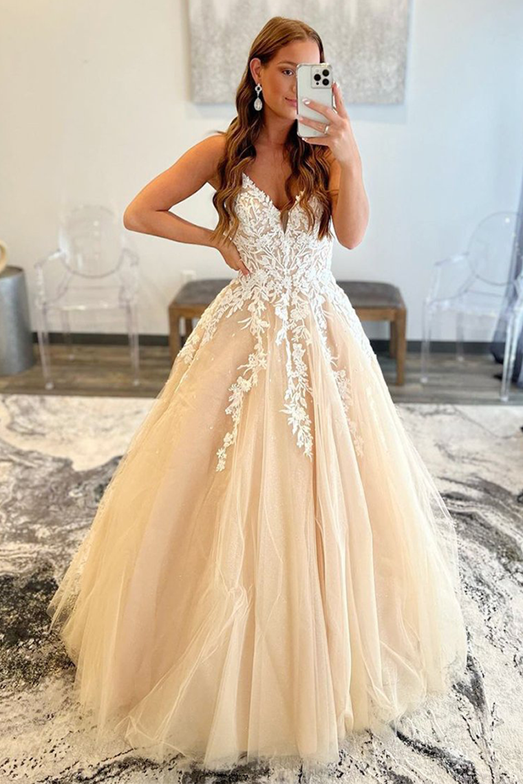 A-Line/Princess Sweetheart Sleeveless Beading Crystal Long Elastic Woven Satin Dresses