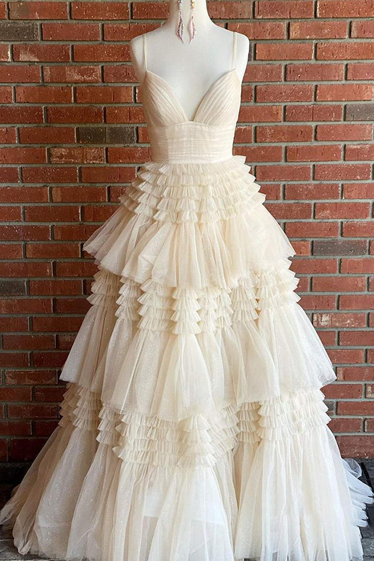 Sevy Daffodil A-line Doric Sweetheart Long Prom Dress