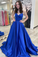 A-Line/Princess Jewel Ruched Sleeveless Long Chiffon Plus Size Dresses