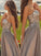 A-Line/Princess Sweetheart Sleeveless Chiffon Beading Floor-Length Dresses HEP0002039