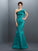 Trumpet/Mermaid One-Shoulder Sleeveless Long Satin Dresses HEP0009234