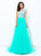 A-line/Princess Scoop Lace Sleeveless Long Net Dresses HEP0002683