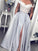 A-Line/Princess Satin Lace Sleeveless Off-the-Shoulder Floor-Length Dresses HEP0002743