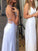 Sheath/Column V-neck Sleeveless Sequin Floor-Length Sequins Dresses HEP0002459