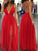 A-Line/Princess Spaghetti Straps Sleeveless Floor-Length Chiffon Dresses HEP0001812