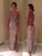 Sheath/Column One-Shoulder Sleeveless Sequins Floor-Length Dresses HEP0001839