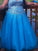 Ball Gown Sweetheart Sleeveless Beading Floor-Length Tulle Plus Size Dresses HEP0003496