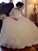 Ball Gown Bateau Long Sleeves Floor-Length Lace Wedding Dresses HEP0005988