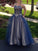 Ball Gown Sleeveless Spaghetti Straps Beading Floor-Length Tulle Dresses HEP0002314