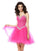 A-Line/Princess Sweetheart Beading Sleeveless Short Satin Cocktail Dresses HEP0008934