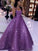 Ball Gown Sequins Sweetheart Sleeveless Ruffles Sweep/Brush Train Dresses HEP0001748