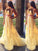 A-Line/Princess Square Sleeveless Satin Sweep/Brush Train Applique Two Piece Dresses HEP0002116