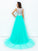 A-line/Princess Scoop Lace Sleeveless Long Net Dresses HEP0002683