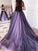 A-Line/Princess Tulle Applique Strapless Sleeveless Court Train Dresses HEP0002783