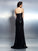 Trumpet/Mermaid Sweetheart Applique Sleeveless Long Lace Dresses HEP0009221