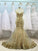 Trumpet/Mermaid Sleeveless Sweetheart Sweep/Brush Train Sequin Tulle Dresses HEP0002137
