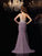 Trumpet/Mermaid One-Shoulder Rhinestone Sleeveless Long Chiffon Dresses HEP0002343