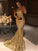 Trumpet/Mermaid Sleeveless Strapless Sweep/Brush Train Sequins Dresses HEP0001657