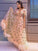 A-Line/Princess Tulle Ruffles V-neck Short Sleeves Floor-Length Dresses HEP0001502