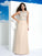 A-Line/Princess Scoop Beading Sleeveless Long Chiffon Dresses HEP0009148
