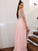 A-Line/Princess Straps Beading Sleeveless Chiffon Floor-Length Dresses HEP0001512