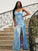 Sheath/Column Sequins Ruched V-neck Sleeveless Floor-Length Dresses HEP0001644