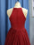 A-Line/Princess Sleeveless Jewel Sweep/Brush Train Ruffles Sequins Dresses HEP0002362