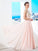 A-Line/Princess Scoop Sleeveless Chiffon Crystal Floor-length Dresses HEP0002536