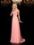 A-line/Princess Scoop Beading Sleeveless Long Chiffon Dresses HEP0003545