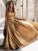 Ball Gown Ruffles Sleeveless Sequins Sweep/Brush Train Sweetheart Dresses HEP0001648