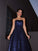 A-Line/Princess Sequins Spaghetti Straps Ruffles Sleeveless Floor-Length Dresses HEP0001637